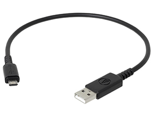 価格.com - 『付属品 充電用USBケーブル』 SOLID BASS ATH-WS990BT BRD [ブラックレッド] の製品画像