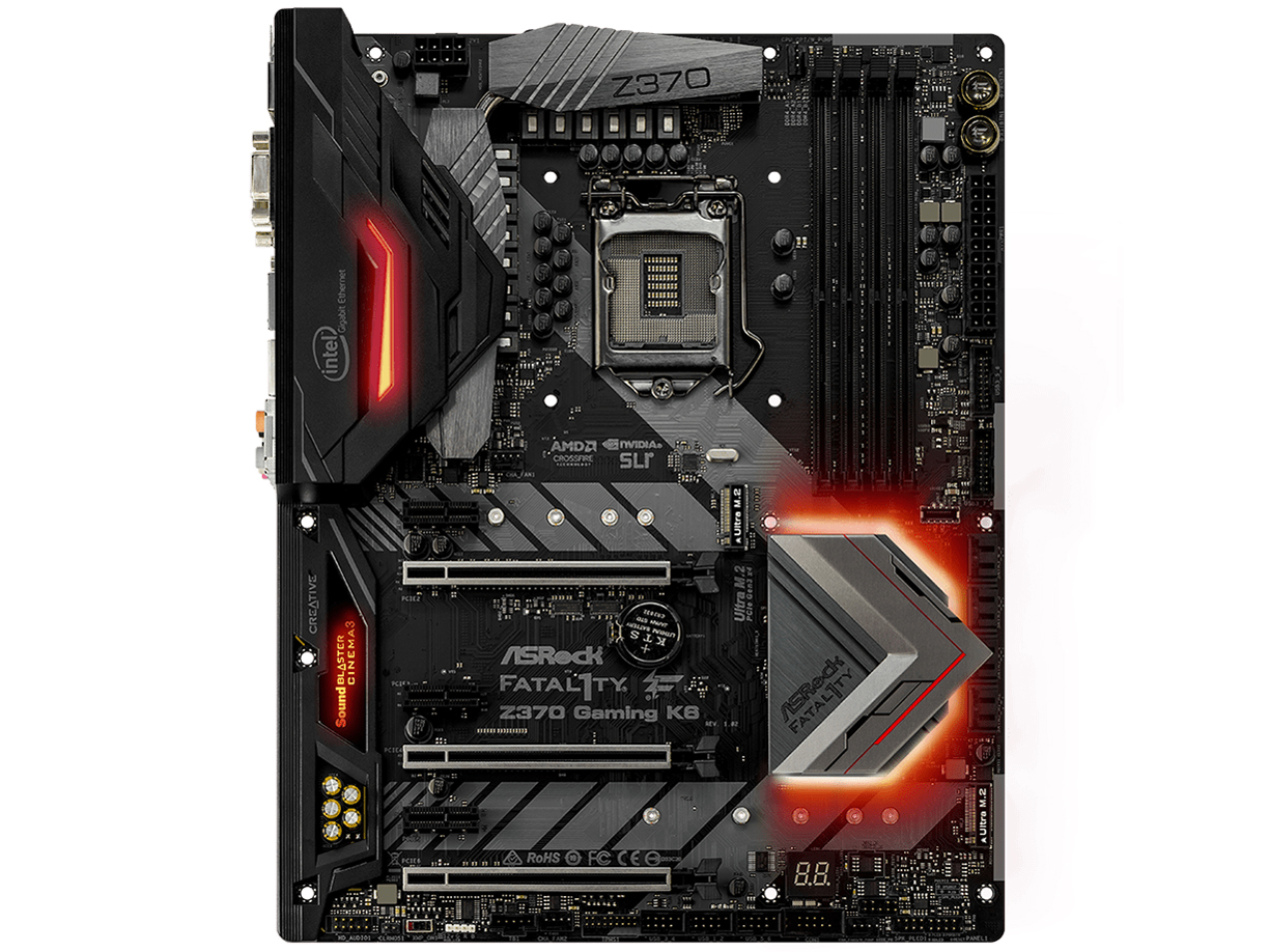 Fatal1ty Z370 Gaming K6 �̐��i�摜