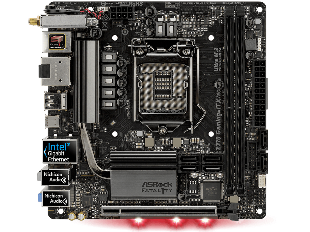 Fatal1ty Z370 Gaming-ITX/ac �̐��i�摜