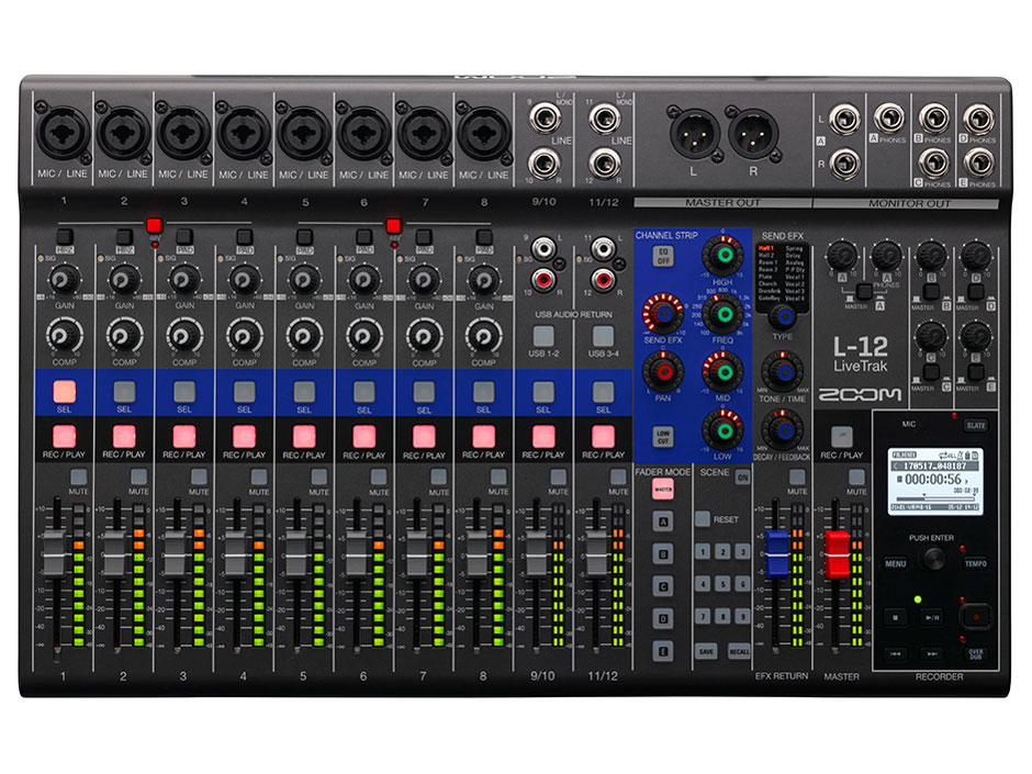 LiveTrak L-12 �̐��i�摜