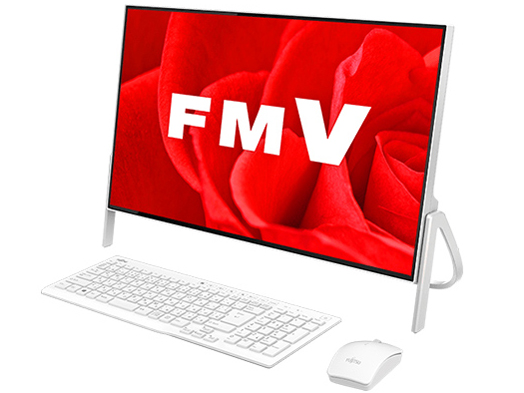 FMV ESPRIMO FH�V���[�Y WF1/B3 KC_WF1B3_A016 Core i7�E������8GB�EOffice���ڃ��f�� [�z���C�g] �̐��i�摜