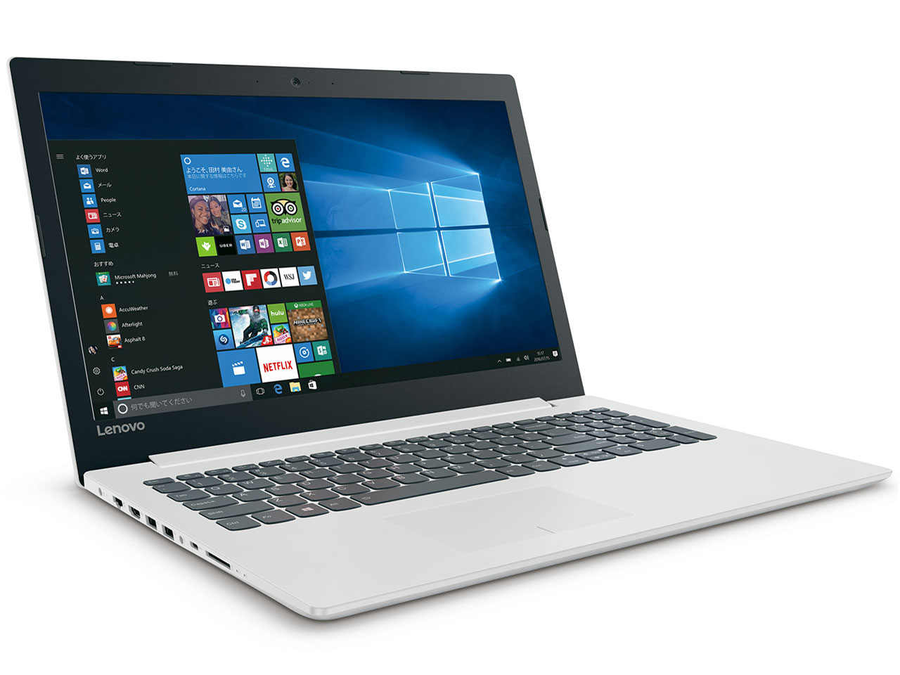 Lenovo ideapad 320 80XL03A3JP [ブリザードホワイト] 価格比較 - 価格.com