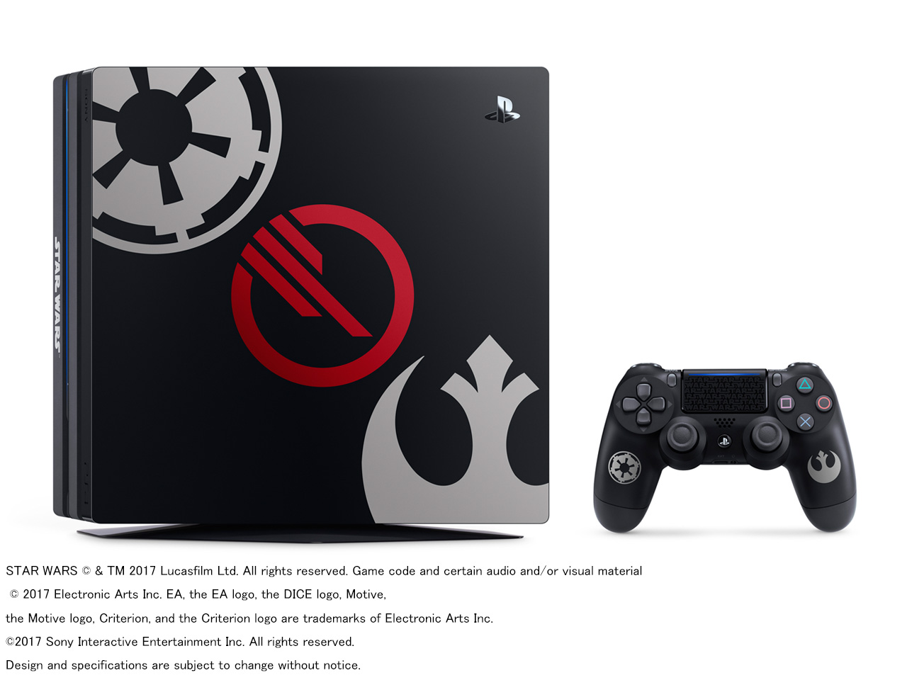 �v���C�X�e�[�V����4 Pro Star Wars Battlefront II Limited Edition CUHJ-10019 [1TB]