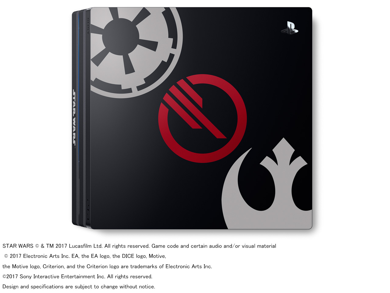 �v���C�X�e�[�V����4 Pro Star Wars Battlefront II Limited Edition CUHJ-10019 [1TB]