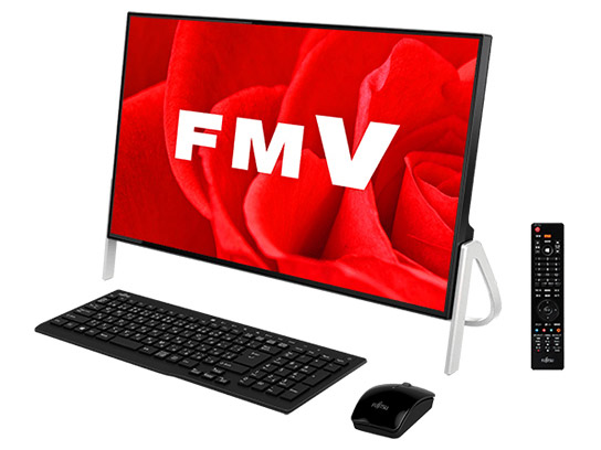 FMV ESPRIMO FH�V���[�Y WF1/B3 KC_WF1B3_A025 Core i7�ETV�@�\�E������8GB�ESSD 256GB+HDD 1TB�EBlu-ray�EOffice���ڃ��f�� [�u���b�N] �̐��i�摜