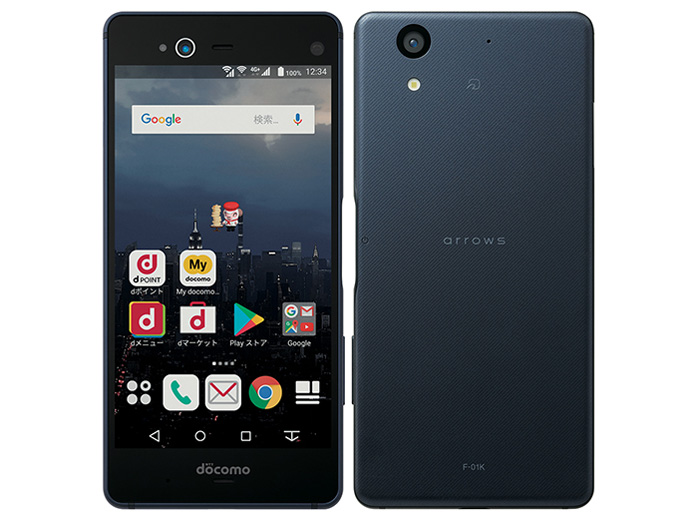 arrows NX F-01K docomo [Blue Black] �̐��i�摜
