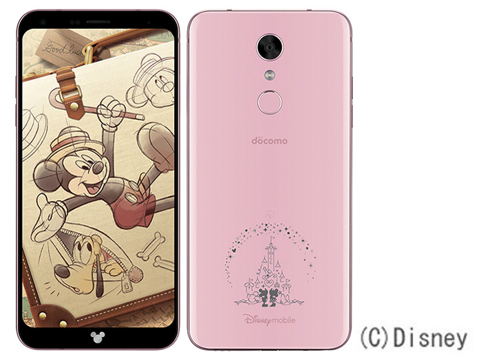 Disney Mobile on docomo DM-01K ピンク本体・ケース | www