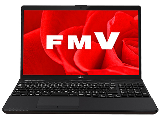 FMV LIFEBOOK AH�V���[�Y WA2/B3 KC_WA2B3_A002 �X�^���_�[�h���f�� [�u���C�g�u���b�N]