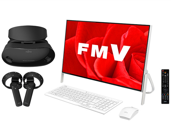 FMV ESPRIMO FH�V���[�Y WF1/B3 KC_WF1B3_A036 MR�w�b�h�Z�b�g�t���ECore i7�ETV�@�\�E������16GB�ESSD 256GB+HDD 3TB�EBlu-ray�EOffice���ڃ��f�� [�z���C�g] �̐��i�摜