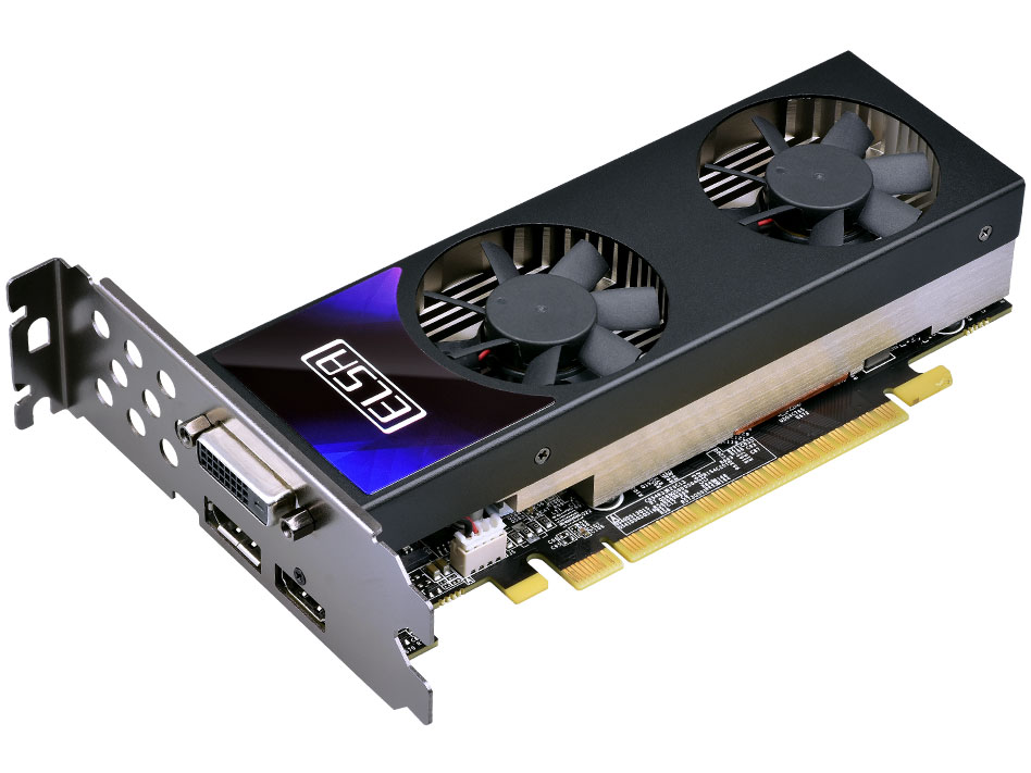 ELSA GeForce GTX 1050 Ti 4GB LP GD1050-4GERTL [PCIExp 4GB]