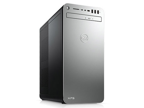 XPS �^���[ �X�y�V�����G�f�B�V���� �X�v���}�V�[�E�I�[�o�[�N���b�N�EVR Core i7 8700K�E16GB�������E512GB SSD+2TB HDD�EGeForce GTX 1080�E�u���[���C���ڃ��f�� �̐��i�摜