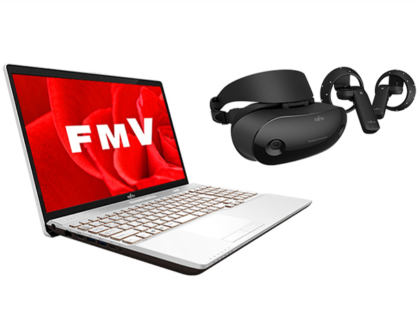 FMV LIFEBOOK AH�V���[�Y WA3/B3 KC_WA3B3_A083 MR�w�b�h�Z�b�g�t���ECore i7�E������16GB�ESSD 512GB�EBlu-ray�EOffice���ڃ��f�� [�v���~�A���z���C�g] �̐��i�摜