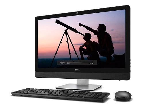 Inspiron 24 5000 �v���`�i�E�^�b�`�p�l�� Core i7 7700T�E8GB�������E2TB HDD���ځE�u���[���C�h���C�u�EOffice Personal �v���~�A���t���f�� [�V���o�[] �̐��i�摜