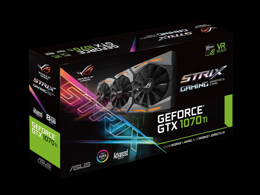 ROG-STRIX-GTX1070TI-A8G-GAMING [PCIExp 8GB]