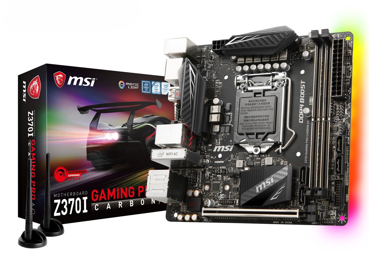 Z370I GAMING PRO CARBON AC