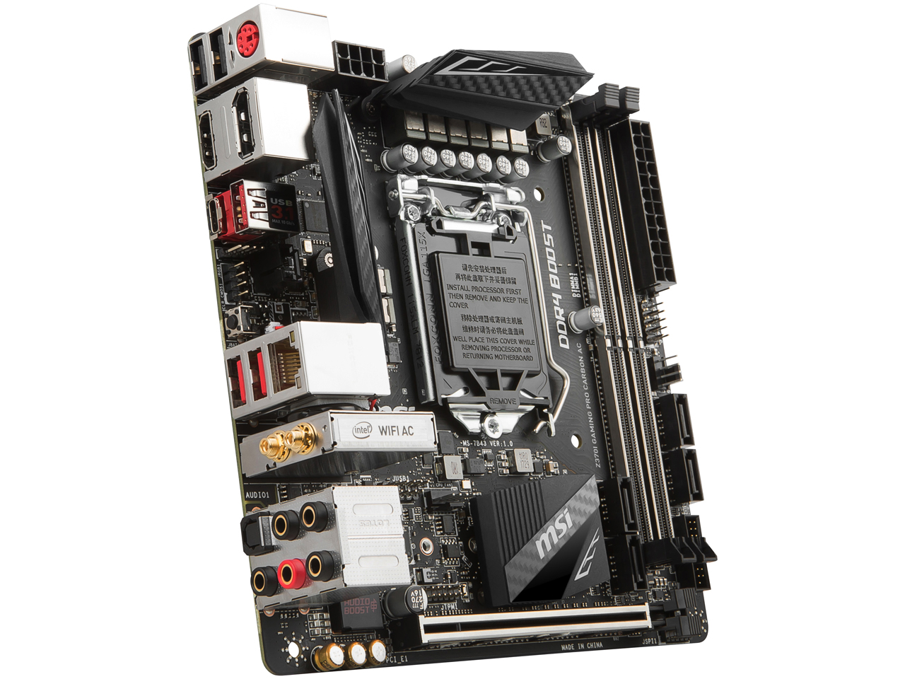 Z370I GAMING PRO CARBON AC