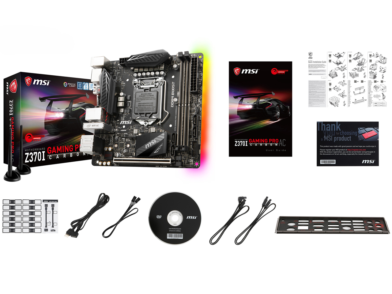 Z370I GAMING PRO CARBON AC