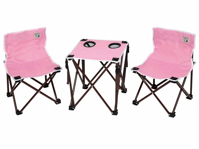 CS�V�����}�� �R���p�N�g�e�[�u���`�F�A�Z�b�g UC-13 [�s���N] �̐��i�摜