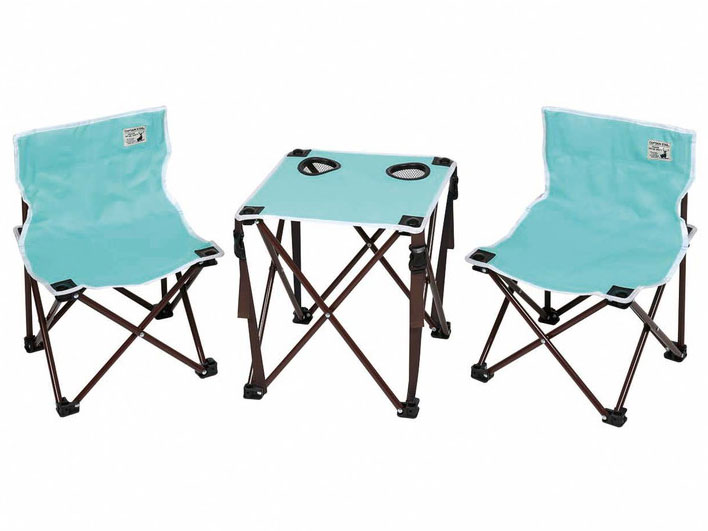 CS�V�����}�� �R���p�N�g�e�[�u���`�F�A�Z�b�g UC-14 [�~���g�O���[��] �̐��i�摜