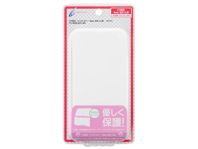 CYBER�E�V���R���J�o�[(New 2DS LL�p) CY-N2DLSCC-WH [�z���C�g]