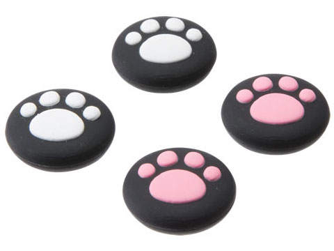 CYBER�E�A�i���O�X�e�B�b�N�J�o�[ �˂��ɂ��(SWITCH Joy-Con�p) CY-NSJCASCN-BK [��] �̐��i�摜