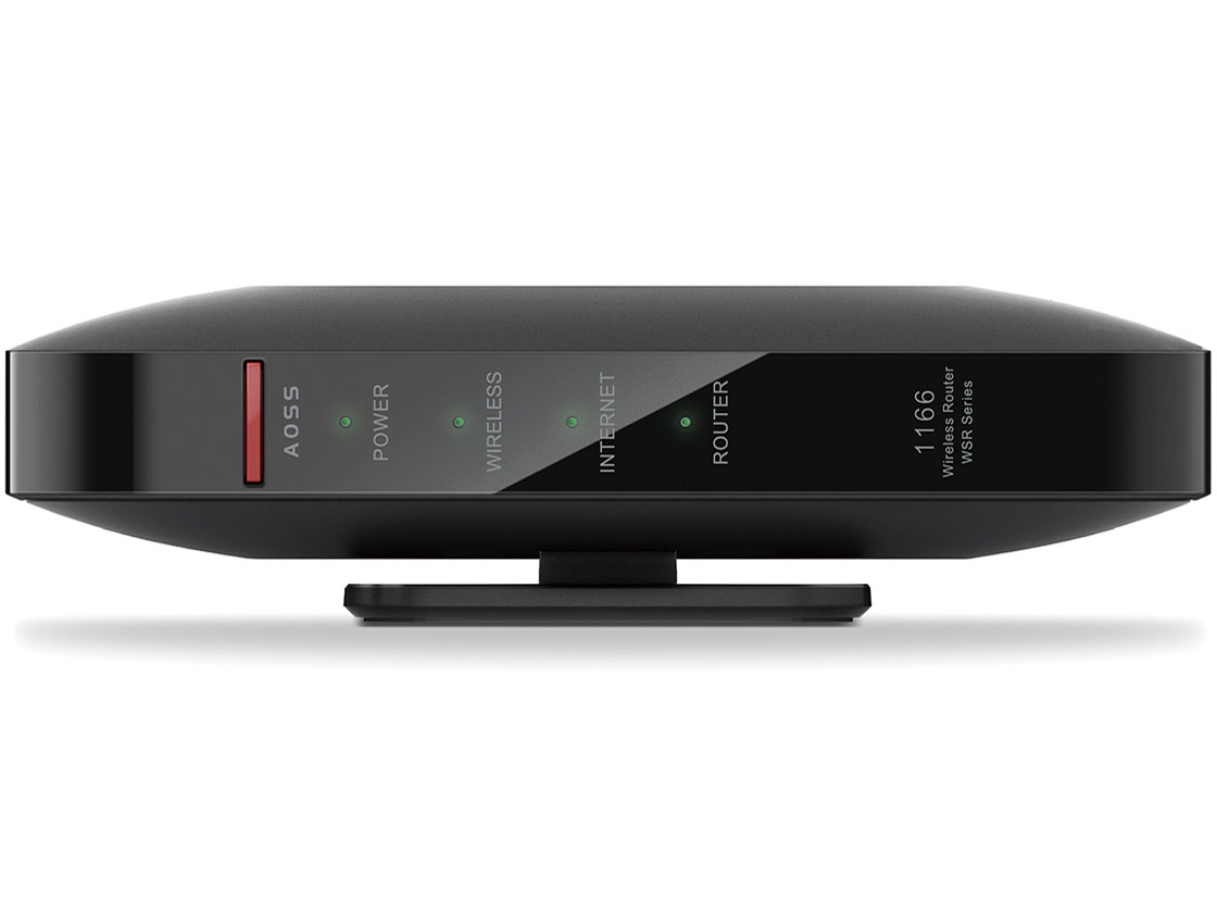 AirStation HighPower Giga WSR-1166DHP3/MBK [�u���b�N]