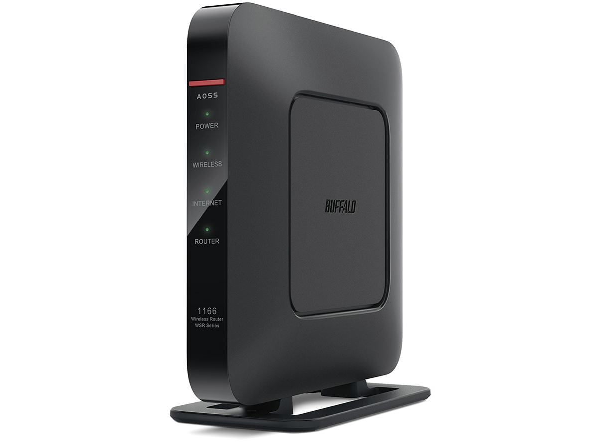 AirStation HighPower Giga WSR-1166DHP3/MBK [�u���b�N] �̐��i�摜