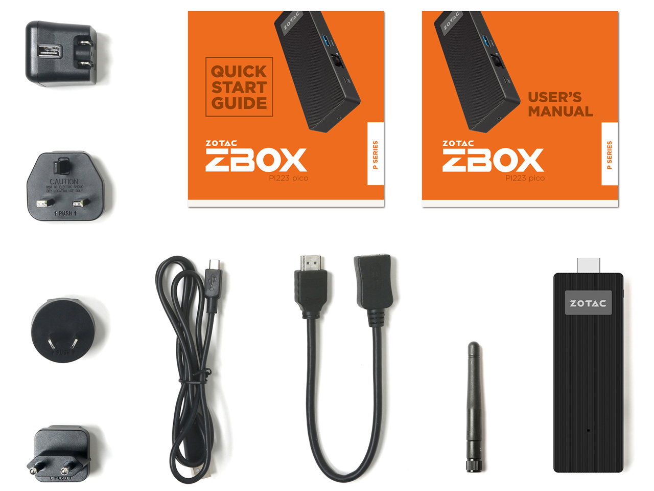 ZOTAC ZBOX PI223 ZBOX-PI223-W2B