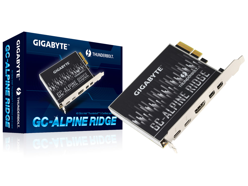 GC-ALPINE RIDGE Rev.1.0 [Thunderbolt3 Type-C/Mini DisplayPort/HDMI]