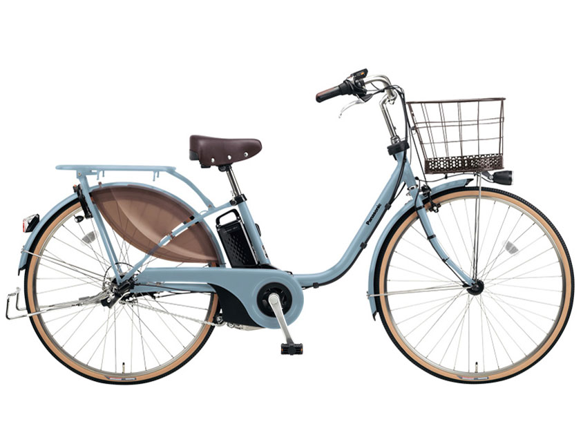 Panasonic BE-ENS634 電動アシスト自転車 水色 ヨドバシ.com - パナソニック Panasonic 電動アシスト自転車（26