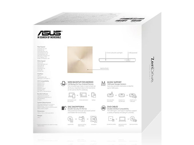 SDRW-08U9M-U/GOLD/G/AS/P2G [�S�[���h]