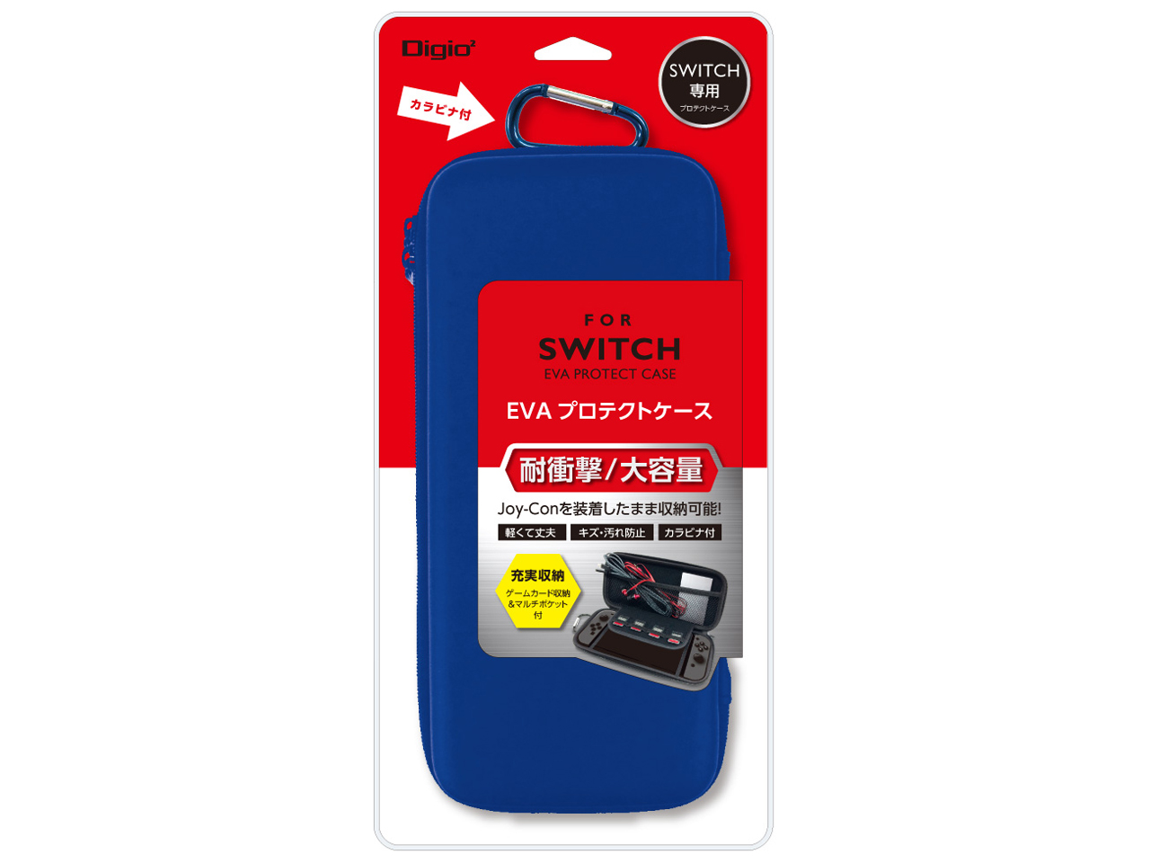 Digio2 �j���e���h�[SWITCH�p�v���e�N�g�P�[�X SZC-SWI01BL [�u���[]