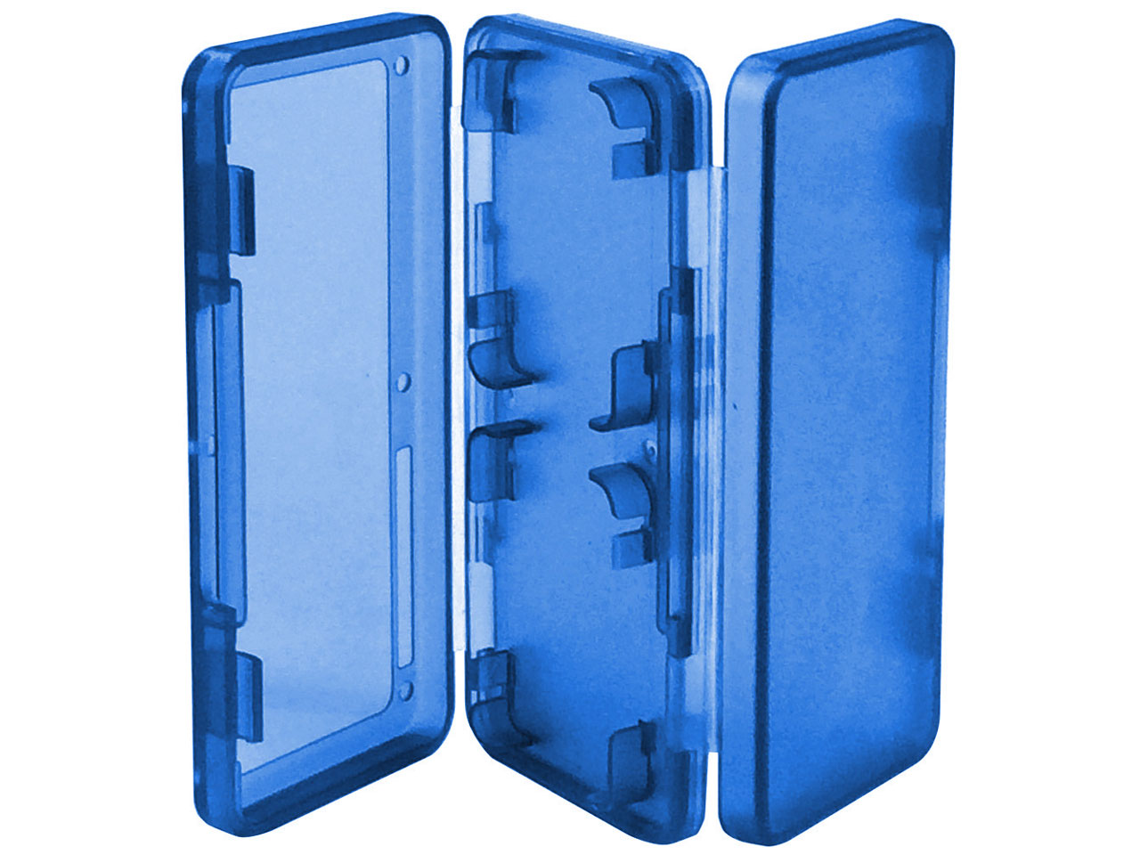 Digio2 SWITCH�p�Q�[���J�[�h�P�[�X4���� MCC-SWI03BL [�u���[]