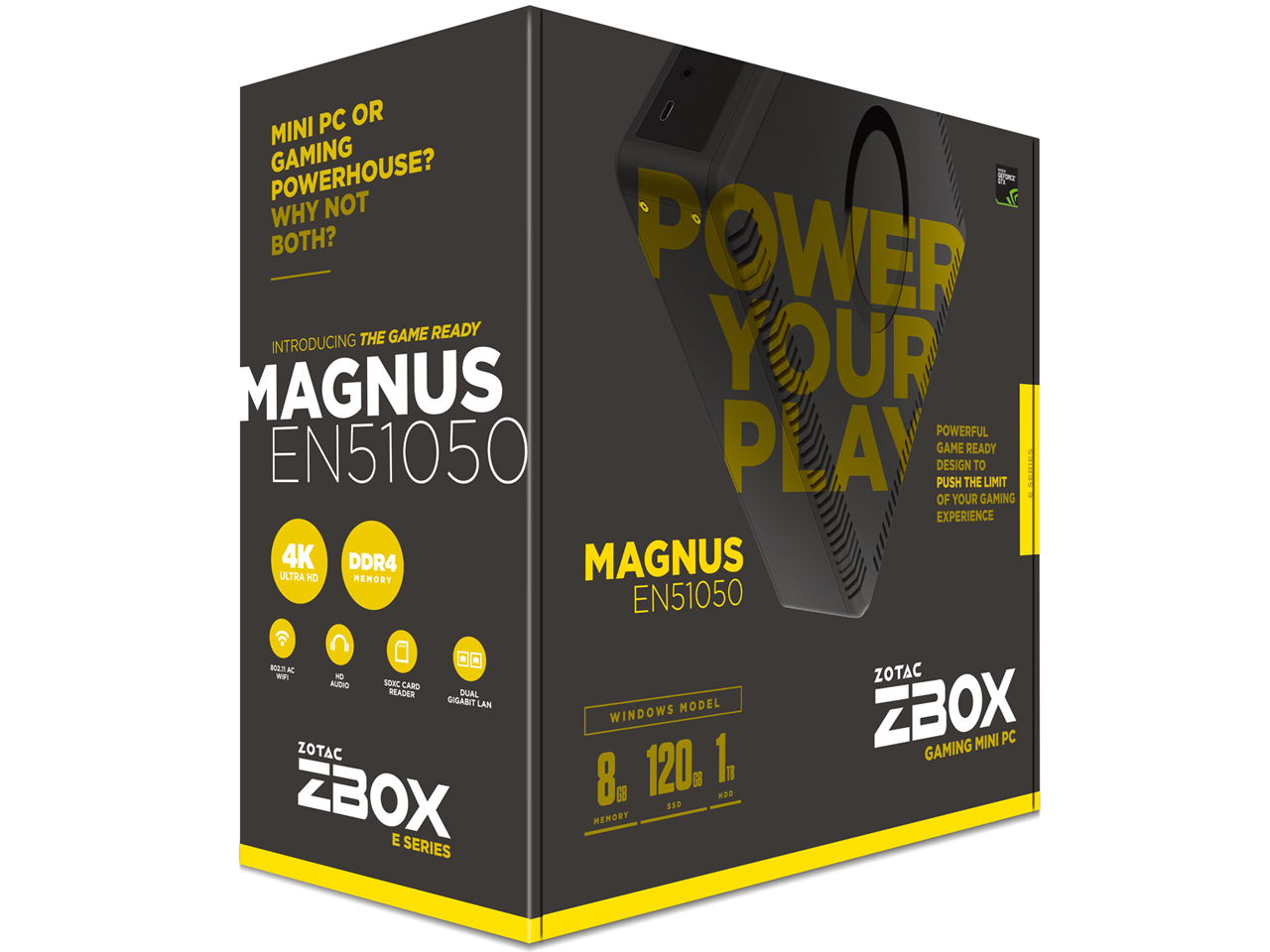 ZOTAC ZBOX MAGNUS EN51050 ZBOX-EN51050-J-W2B