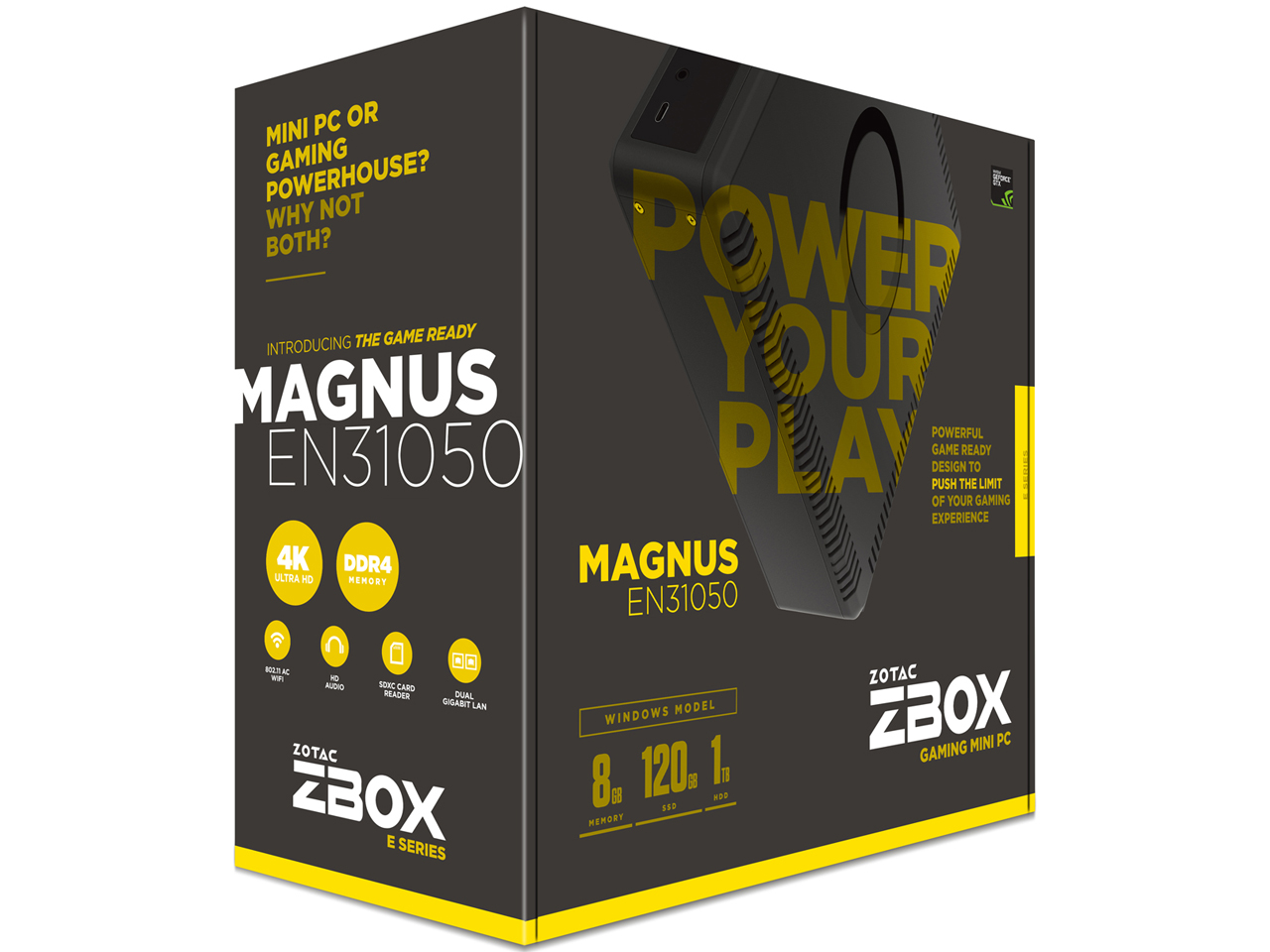 ZOTAC ZBOX MAGNUS EN31050 ZBOX-EN31050-J-W2B