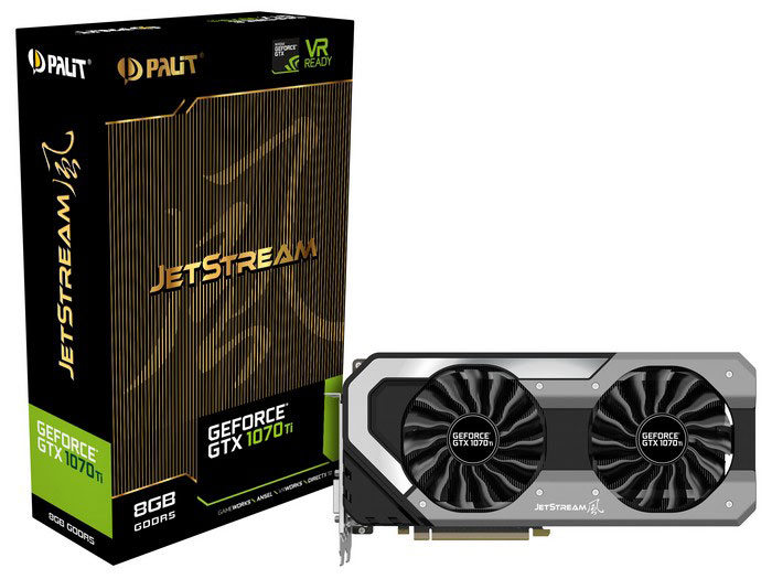 NE5107T015P2-1041J (GeForce GTX1070Ti 8GB JetStream) [PCIExp 8GB] �h�X�p��Web���胂�f�� �̐��i�摜