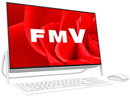 FMV ESPRIMO FH�V���[�Y WF1/B3 KC_WF1B3_A038 Core i7�ETV�@�\�E������8GB�ESSD 256GB+HDD 1TB�EBlu-ray�EOffice���ڃ��f�� [�z���C�g]
