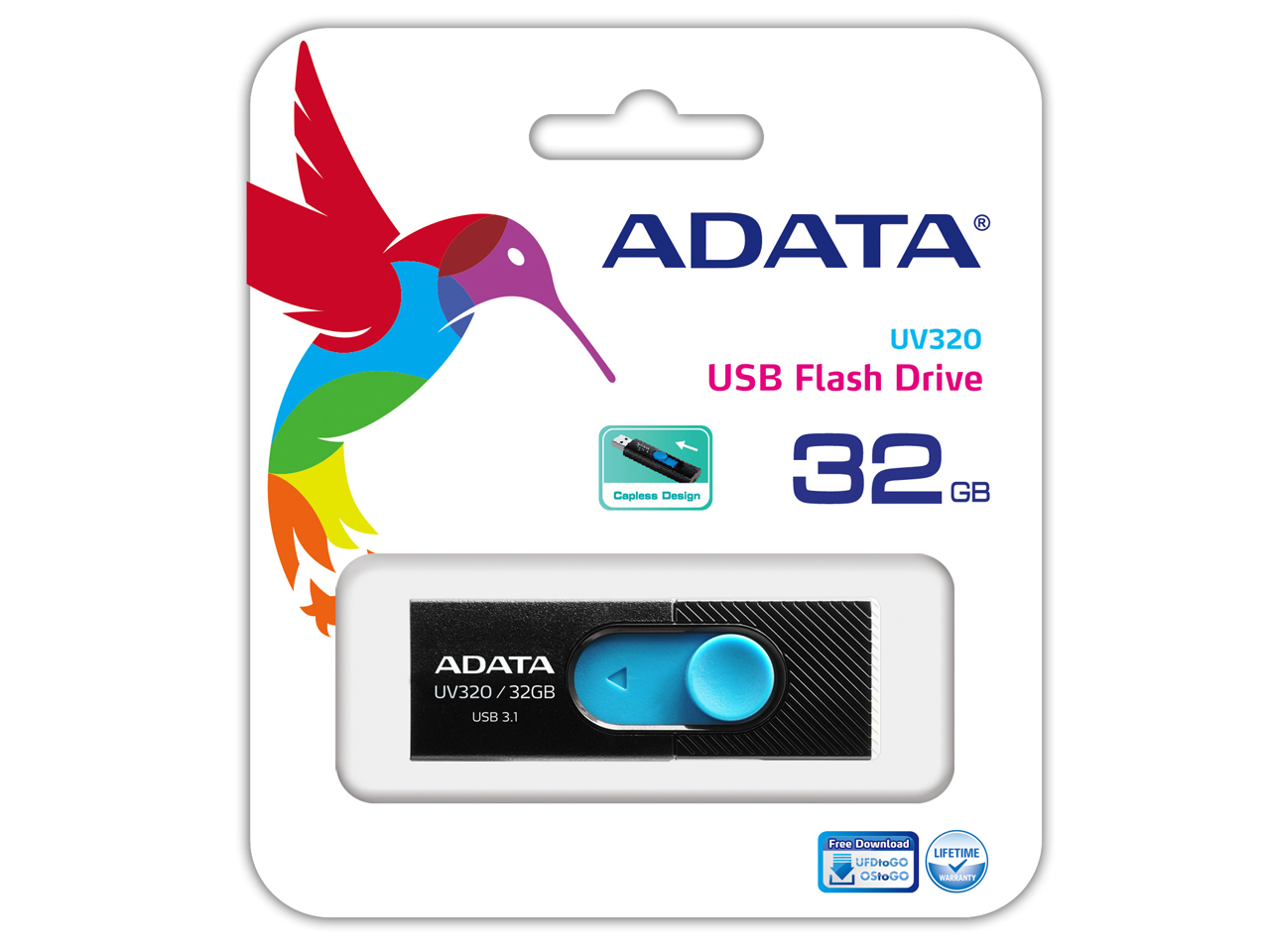 UV320 AUV320-32G-RBKBL [32GB �u���b�N/�u���[]