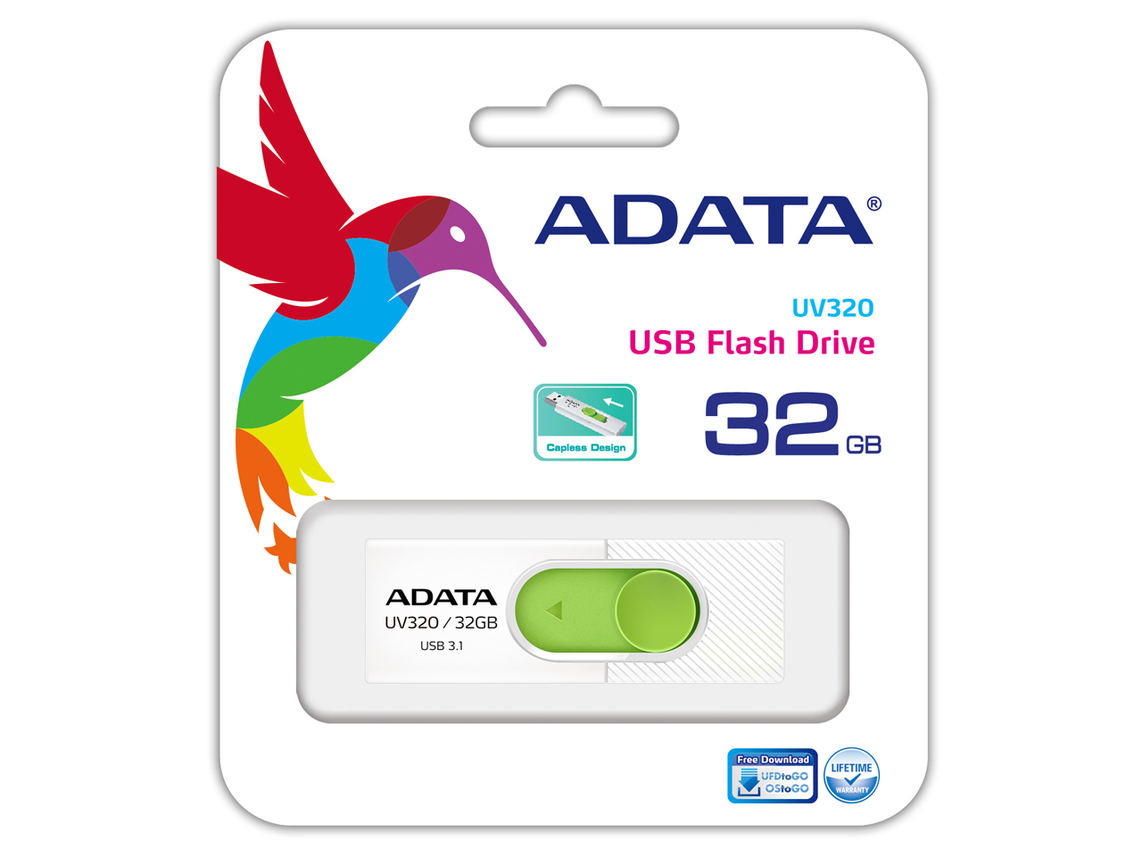 UV320 AUV320-32G-RWHGN [32GB �z���C�g/�O���[��]