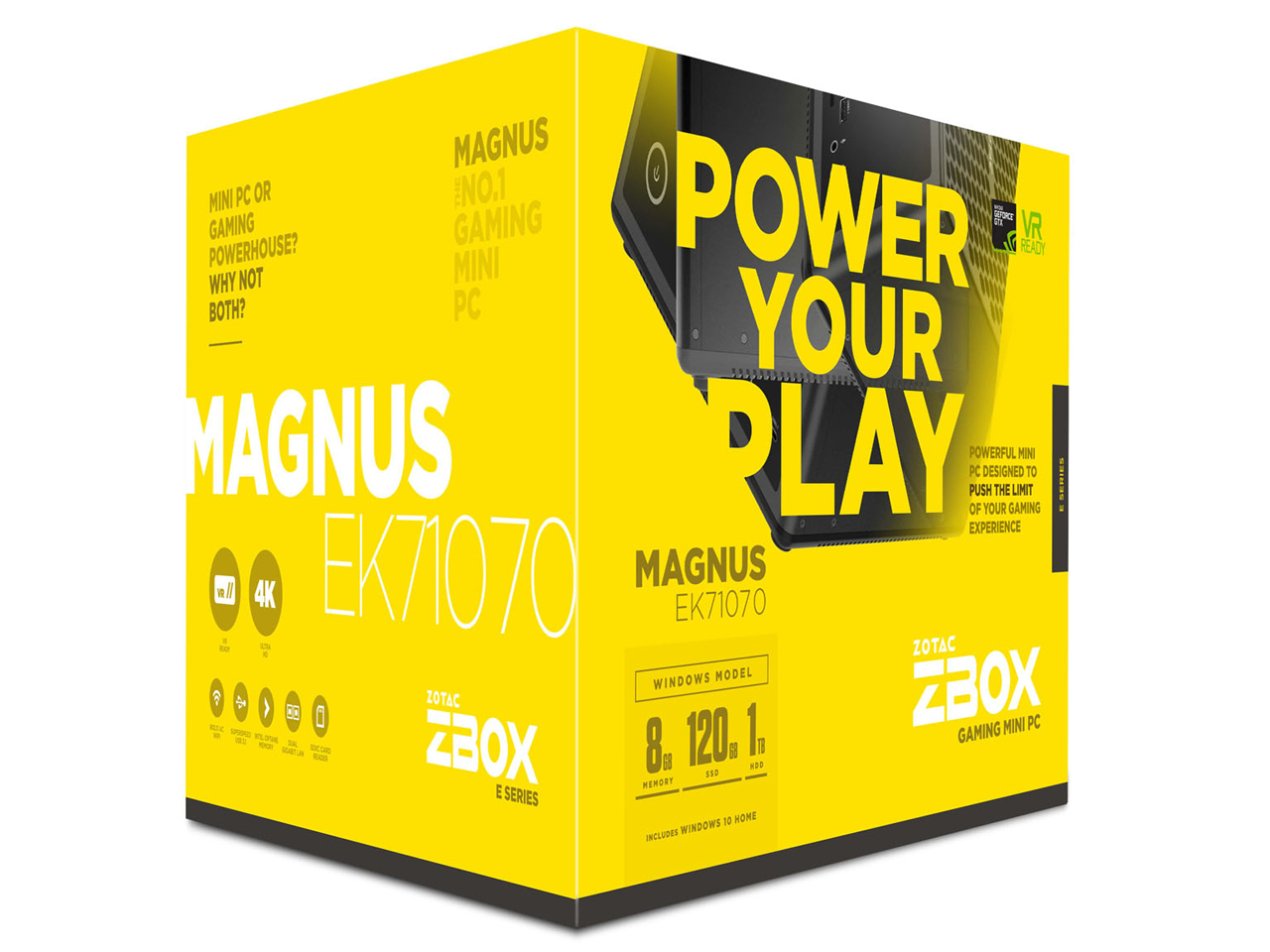 ZOTAC ZBOX MAGNUS EK71070 ZBOX-EK71070-J-W2B
