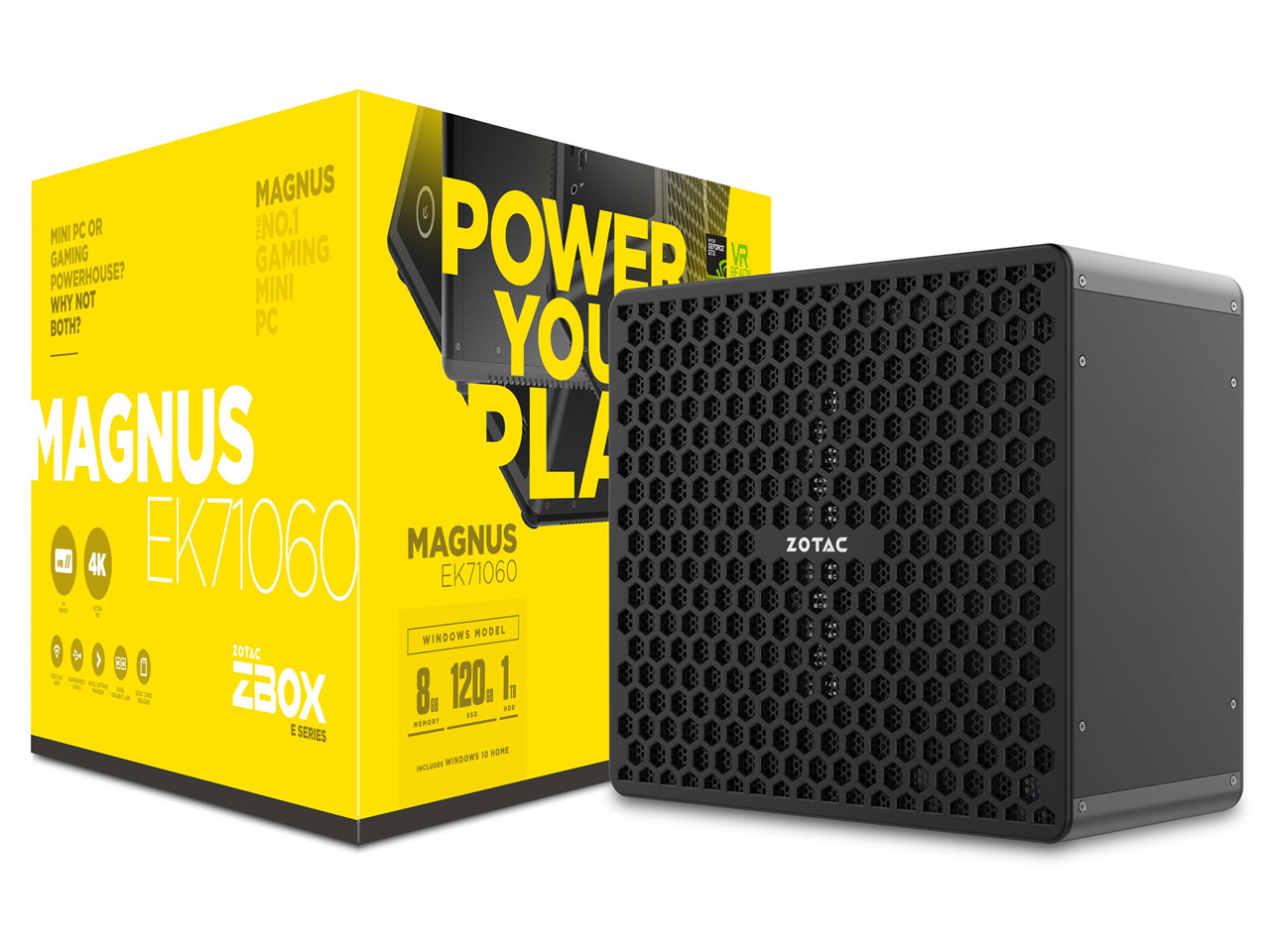 ZOTAC ZBOX MAGNUS EK71060 ZBOX-EK71060-J-W2B