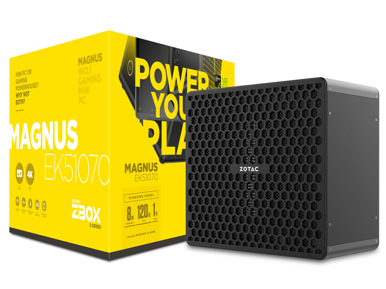 ZOTAC ZBOX MAGNUS EK51070 ZBOX-EK51070-J-W2B