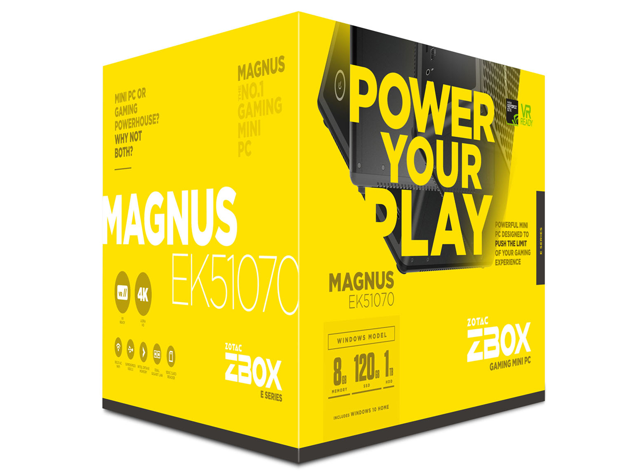 ZOTAC ZBOX MAGNUS EK51070 ZBOX-EK51070-J-W2B