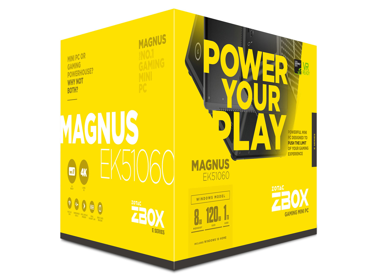 ZOTAC ZBOX MAGNUS EK51060 ZBOX-EK51060-J-W2B