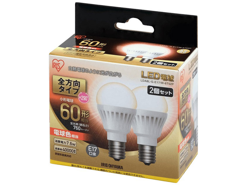 ECOHiLUX LDA8L-G-E17/W-6T52P [�d���F] �̐��i�摜