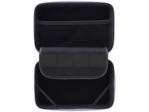 CYBER�E�Z�~�n�[�h�P�[�X(New 2DS LL�p) CY-N2DLSHC-WP [�z���C�g×�p�[�v��]