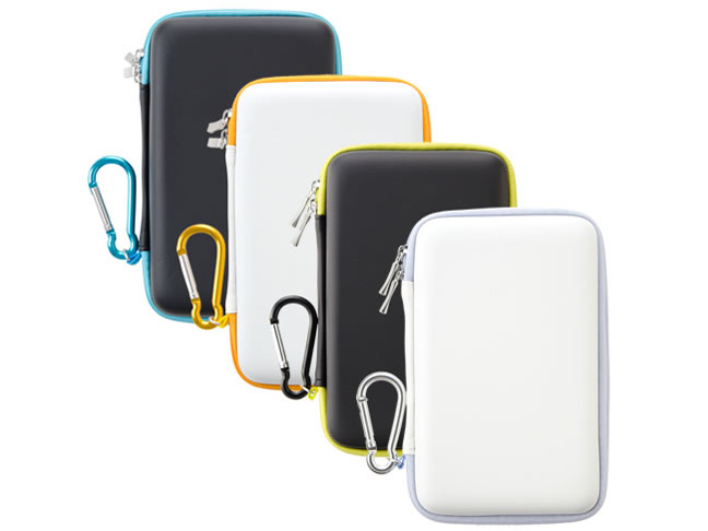 CYBER�E�Z�~�n�[�h�P�[�X(New 2DS LL�p) CY-N2DLSHC-WP [�z���C�g×�p�[�v��]