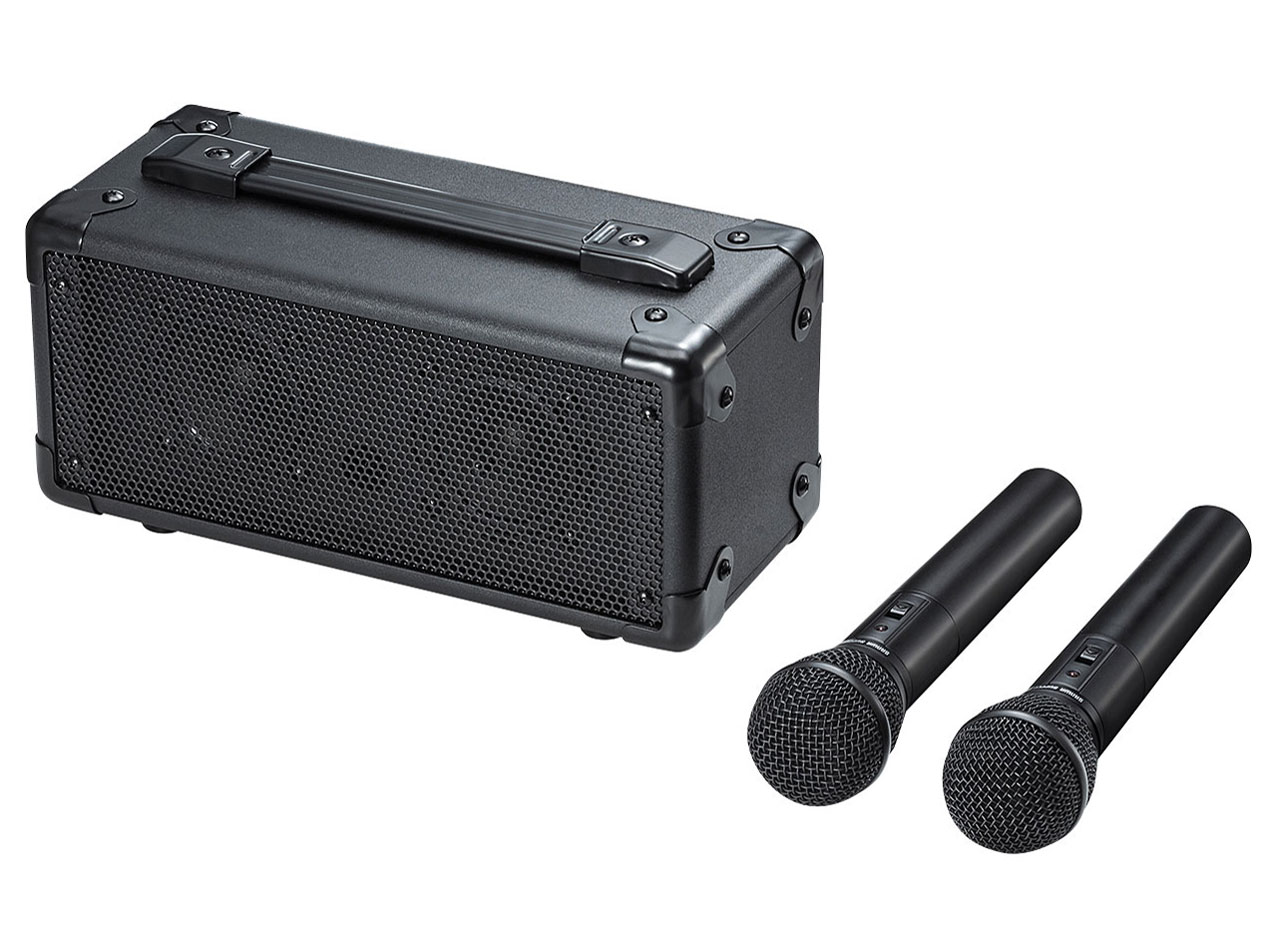【動作良好】 サンワサプライ マイク付き拡声器スピーカー MM-SPAMP MM-SPAMP【マイク付き拡声器スピーカー】会議や講義、イベント