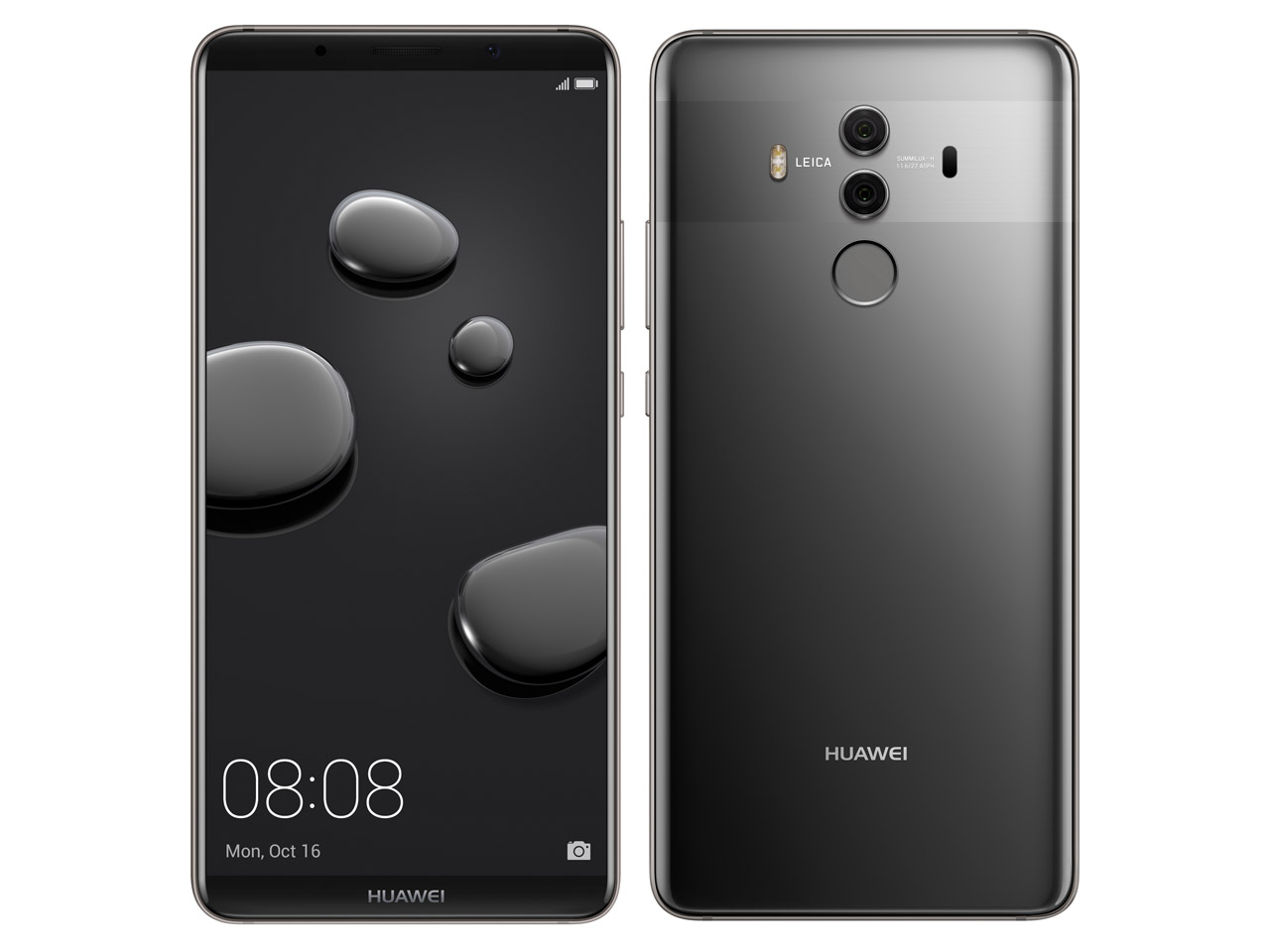 HUAWEI Mate 10 Pro SIM�t���[ [�`�^�j�E���O���[] �̐��i�摜