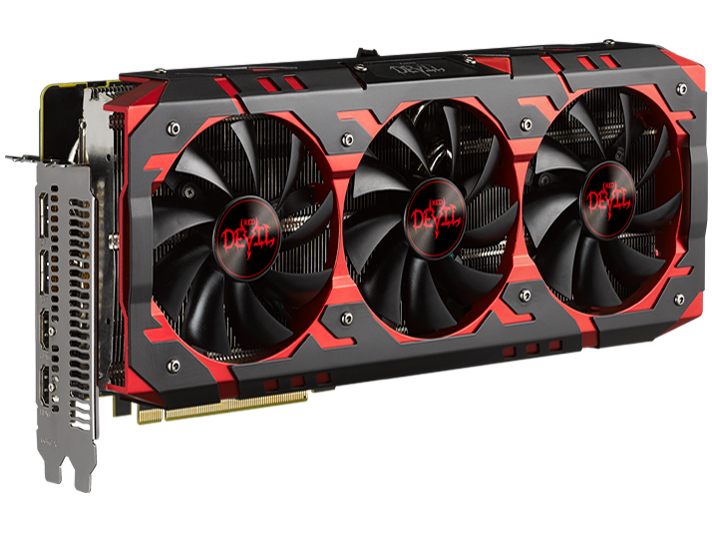 PowerColor Red Devil RX VEGA 64 8GB HBM2 AXRX VEGA 64 8GBHBM2-2D2H/OC [PCIExp 8GB]